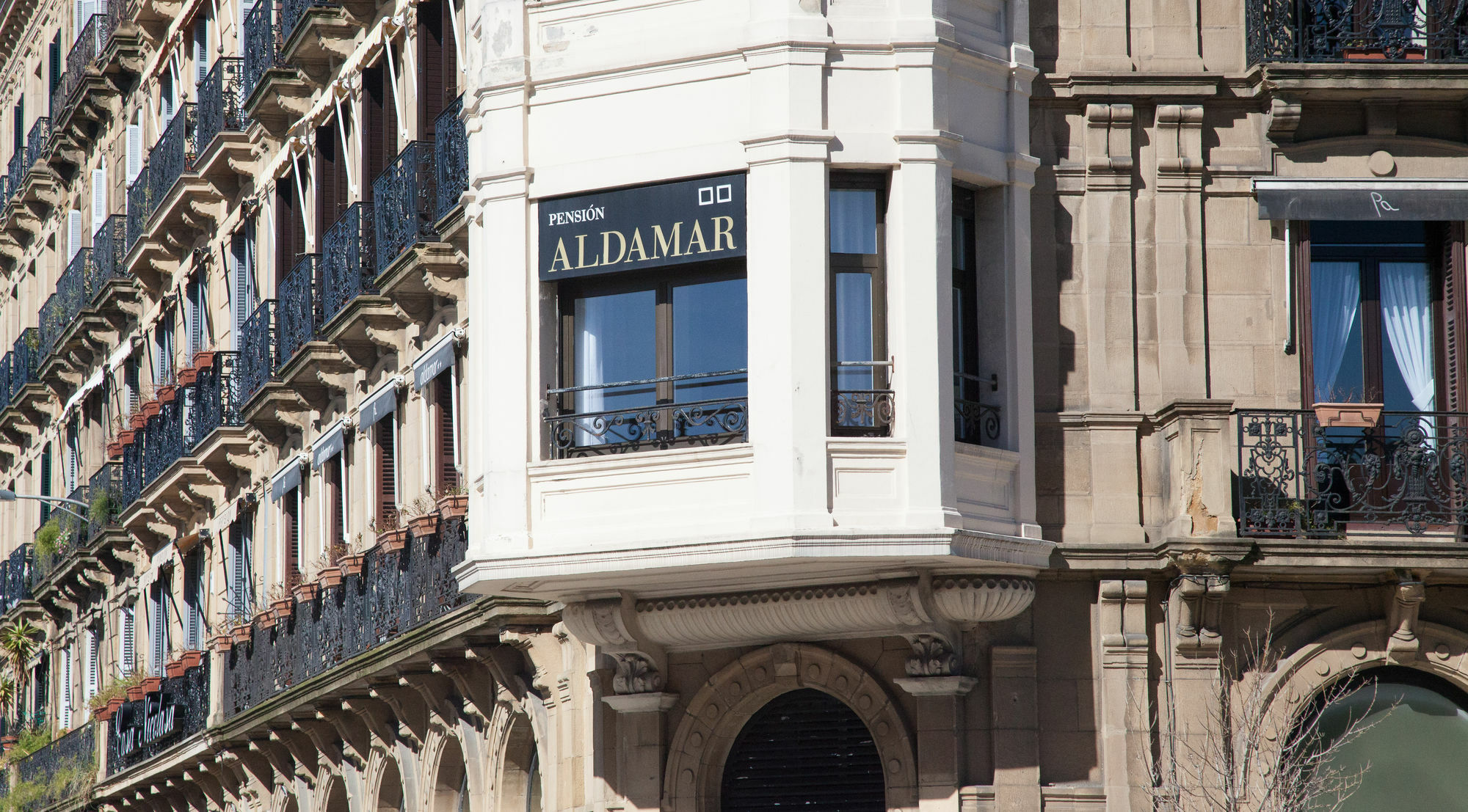 Hotel Aldamar San Sebastián Exterior foto